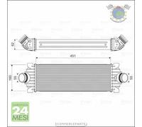 Intercooler Valeo per FORD TRANSIT TOURNEO bu6