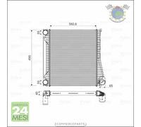 Intercooler Valeo per LAND ROVER RANGE I DISCOVERY IV