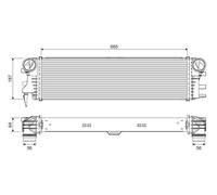 Valeo 818311 Intercooler per Mercedes-Benz W447