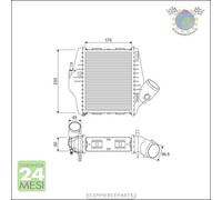 Intercooler Valeo per SMART FORTWO buq