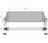 INTERCOOLER VALEO PER VW AUDI SEAT SKODA 818659