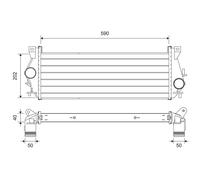 VALEO 818340 Intercooler
