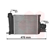 Intercooler Van Wezel per Dacia Renault