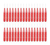 Interdental Brush Cleaners, Soft Bristled Flossing Brushes for Tight Gaps, Compact Toothpicks for Daily Hygiene, Family, Teens, Lovers, Friends, Travel Use, 30 Pieces
