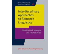 Interdisciplinary Approaches to Romance Linguistics: In honor of Barbara E. Bullock and Almeida Jacqueline Toribio: 45