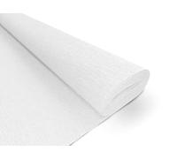 Interdruk Carta Crespa Premium - 160 g/m2 - per Progetti Floreali e Artistici - 101 Bianco