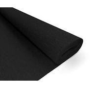 Interdruk Carta Crespa Premium - 160 g/m2 - per Progetti Floreali e Artistici - 120 Nero