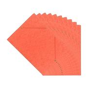 Interdruk - Cartellina A4 con Elastico Angolare - Cartone Presspan Colorspan - Confezione da 10 Pezzi - Arancione