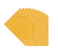 Interdruk - Cartellina A4 con Elastico Angolare - Cartone Presspan Colorspan - Confezione da 10 Pezzi - Giallo