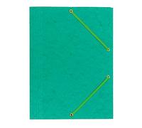 Interdruk - Cartellina A4 con Elastico Angolare - Cartone Presspan Colorspan - Verde