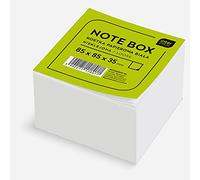 Interdruk Cubo Foglietti - 85 x 85 x 35 mm, ~350 Fogli Sciolti - Bianco