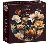 Interdruk - Puzzle 500 Round, Flowers no. 1, 63 cm, PUZ500RF1
