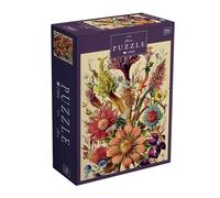 Interdruk- Fiori Puzzle, Colore Design colorato, 67 x 48 cm, PUZ1000FLO5