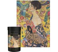 Interdruk - Puzzle Gustav Klimt: Signora con ventaglio - 1000 Pezzi