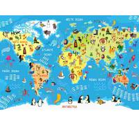 Interdruk - Puzzle Mappa del mondo - 250 Pezzi