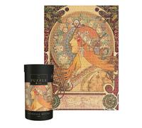 Interdruk - Puzzle Mucha: Zodiaco ARTE - 1000 Pezzi