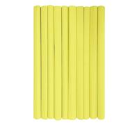 Interdruk - Rotoli di carta crespa multiuso per lavoretti e decorazioni per bambini - Confezione da 10 rotoli (50 cm x 200 cm, 28 g/m2) - 03 Limone