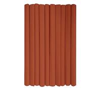 Interdruk - Rotoli di carta crespa multiuso per lavoretti e decorazioni per bambini - Confezione da 10 rotoli (50 cm x 200 cm, 28 g/m2) - 26 marrone chiaro