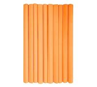 Interdruk - Rotoli di carta crespa multiuso per lavoretti e decorazioni per bambini - Confezione da 10 rotoli (50 cm x 200 cm, 28 g/m2) - 05 arancione chiaro