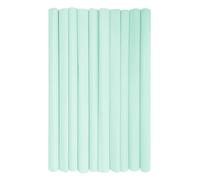 Interdruk - Rotoli di carta crespa per bambini, fai da te e decorazioni - Confezione da 10 bobine (50 cm x 200 cm, 28 g/m2) - 38 verde menta pastello