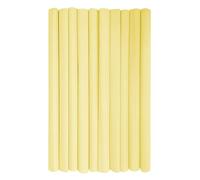 Interdruk - Rotoli di carta crespa per bambini, fai da te e decorazioni - Confezione da 10 bobine (50cm x 200cm, 28g/m2) - 33 Giallo Pastello