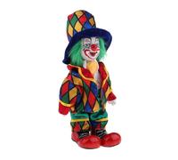 Interessante Bambola Da Clown Sorridente Arlecchino In Piedi, Decorazione Per La