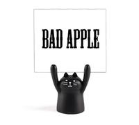 Interessante Catchword Bad Guys Memo Holder Cartoon Black Cat Stand Decorazione