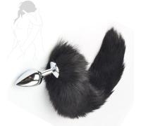 Interessante massaggiatore in silicone gioco di ruolo coda