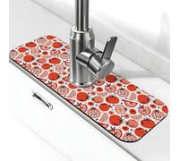 Interessante rubinetto del lavello della cucina tappetino assorbente ad asciugatura rapida protezione contro gli spruzzi bella stuoia di drenaggio per lavello della cucina
