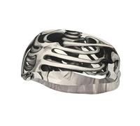Interessante Scheletro Stampa Leggero Sportivo Sweatband Per Uomini Donne Elastico Per Palestra Basket Yoga