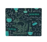 Interessante scienza chimica, Tappetino in gomma per coperchio superiore del microonde, 46 x 36 cm, resistente al calore, protezione per piano cucina.