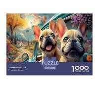 Interesting Puppy 1000 Pezzi Puzzle Classici Per Adulti E Bambini ≥12 Anni Giochi Educativi Per Appassionati Esperti Decorazione Casa Imparo Logica Visualizzazione 52x38cm/1000pcs