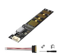 Interfacce Computer Adattatore M.2 NVMe SSD A Connettori SFF 8611 8612