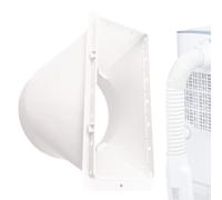 Interfaccia canale di disegno - Adattatore PVC per condizionatori d'aria | Connettore tubo Sigon | Facile da installare AntiStrision Accessorio