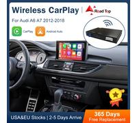 Interfaccia CarPlay wireless da strada per Audi A6 A7 RMC HN MHI2 2012-2018 con funzione di riproduzione per auto AirPlay Mirror Link Android Auto