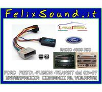 Interfaccia Comandi Volante Ford FIESTA -FUSION -TRANSIT dal 2002 > 2007