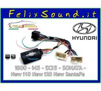 Interfaccia comandi volante Hyundai ix35 , ix40 , new Santa FE Nuova i10 ,i 20