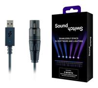 Interfaccia di illuminazione Denon DJ SoundSwitch Micro-DMX per DJ ed eventi