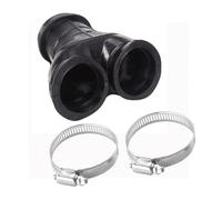 Interfaccia filtro aria collettore tubo in gomma carburatore airbox moto adatta for CA250 CMX250 DD250 LF250-L(Tube and Clamps)