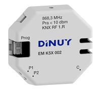 Interfaccia KNX-RF pulsante 2 canaliDINUY EM K5X 002
