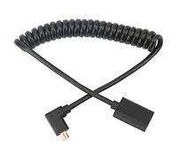 Interfaccia Multimediale da HD a HD 8K60Hz Cavo a Molla Femmina Fine OD4.0 Tablet per Fotocamera a TV Cavo di Collegamento Universale Cavo a Molla Femmina a (Piegatura a
