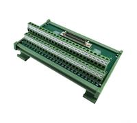 Interfaccia SCSI a 50 pin con morsettiera per montaggio su guida DIN | Interfaccia SCSI a 50 pin, connessione sicura, automazione industriale, compatibile con guida DIN, trasferimento dati