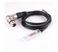 Interfaccia USB a RS485 DMX512 Computer PC Controller di illuminazione scenica Dimmer Cavo king angolato (Size : 5M, Color : Trans usb female)