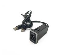 interfaccia USB AUX auto Porta USB Center Console Compatibile Con Toyota Per Camry Per Prius Per Corolla Auto Presa Ricarica PD Adattatore Ricarica Rapida QC3.0