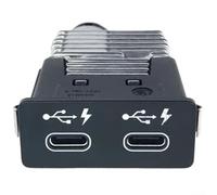 Interfaccia USB di ricambio a doppia testa 84105A57B32 per BMW per X5, per IFor X1, per X2, per X1 e altre serie con plastica e metallo costruzione materiale