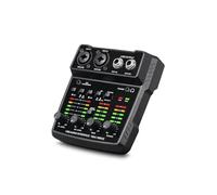 Interfaccia USB professionale portatile a 2 canali for console di riproduzione mixer for PC con scheda