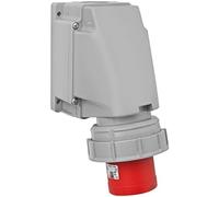 Interflex PCE - Connettore da Parete CEE 63A 5 Poli 400V IP67 Rosso