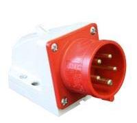 Interflex PCE - Jack Mural protezione 16 A 3 poli 400 V 6 Ora/S Rosso