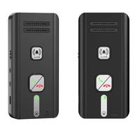 Interfono a 2 vie, sistema intercom senza fili per casa, portata 500 m, allarme SOS, chiamata di emergenza per anziani, comunicazione in tempo reale, confezione da 2