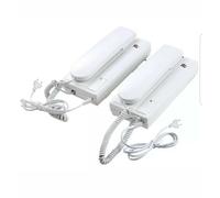 Interfono a parete 2 unità interne con cornetta casa ufficio negozio 220 volt